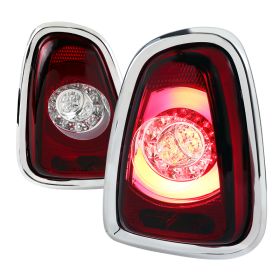 2011-2013 Mini Cooper 2DR Red LED Tail Lights-LT-MINI11RLED-TM
