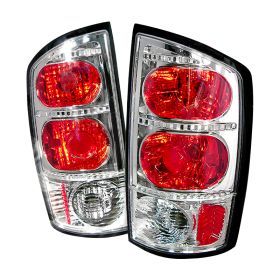 2002-2005 Dodge Ram Chrome Tail Lights-LT-RAM02-KS