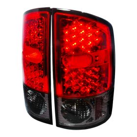 2002-2006 Dodge Ram Red LED Tail Lights-LT-RAM02RLED-KS