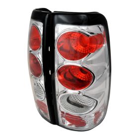 1999-2002 Chevy Silverado Chrome Tail Lights-LT-SIV99-KS