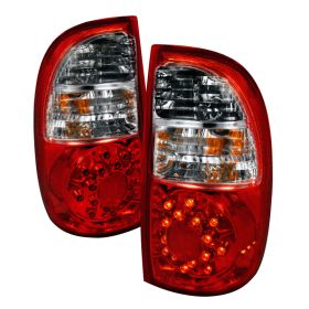 2005-2006 Toyota Tundra Reg/Access Cab Red LED Tail Lights-LT-TUN05RLED-KS