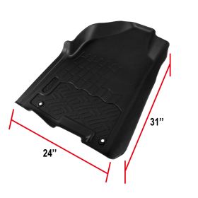 2009-2017 Dodge Ram 1500 Quad Cab Floor Mats 2PC Front - MAT-901820