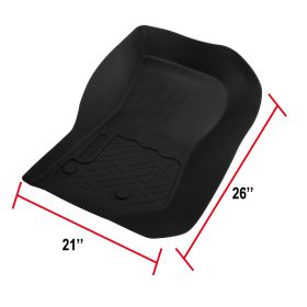 2014-2017 Jeep Wrangler Floor Mat 1PC Rear - MAT-901835