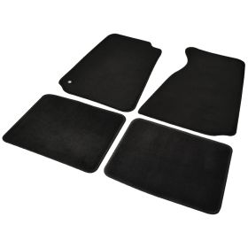1994-2004 Ford Mustang Black Floor Mats 4PC  - MAT-MST94BLK