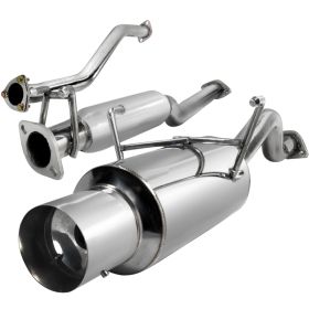 2001-2005 Honda Civic 2DR/4DR EX 2.5 Inch Catback Exhaust - MFCAT2-CV01