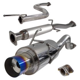 1994-2001 Acura Integra GSR 2DR Titanium Tip 2.5 Inch Catback Exhaust - MFCAT2-I