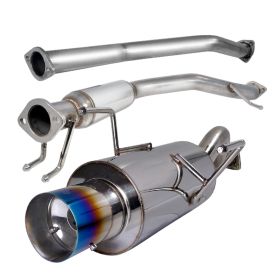 2002-2006 Acura RSX Type-S Titanium Tip 2.5 Inch Catback Exhaust - MFCAT2-RSX02S