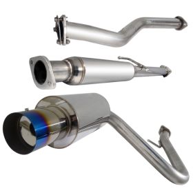 2005-2010 Scion TC Titanium Tip 2.5 Inch Catback Exhaust - MFCAT2-TC05T-SD