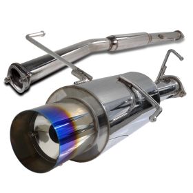 1995-1998 Nissan 240sx Titanium Tip 3 Inch Catback Exhaust - MFCAT3-240SX95T-SD