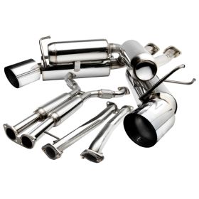 2003-2009 Nissan 350z Stainless Steel Catback Exhuast  - MFCAT3-350Z03