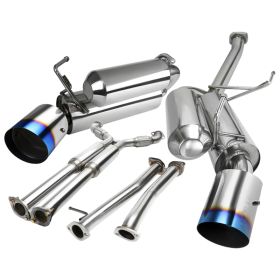 2003-2007 Infiniti G35 2DR Burnt-Tip Catback Exhuast  - MFCAT3-G35032-SD
