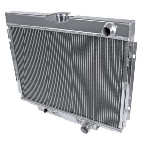 1967-1970 Ford Mustang 3-Core Radiator Lower Outlet Right Side - RAD3-MST67P24