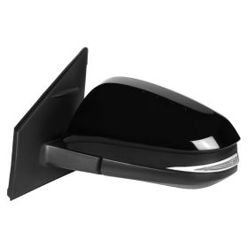 2013-2015 Toyota RAV4 Gloss Black 7-Wires Power + Signal + Heated Mirror Left-Side - RMV-RAV413HP7-B-MP-L