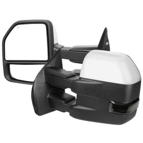 2015-2017 Ford F-150 Chrome Towing Mirrors  - RMX-F15015F4GH-P-FS