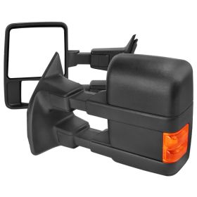 2008-2010 Ford F-250 SuperDuty Manual w/LED Signal Towing Mirrors  - RMX-F25008LED-M-FS