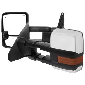 2007-2017 Toyota Tundra Chrome Power + Heated w/LED Signal Towing Mirrors  - RMX-TUN07G2LEDHP-FS