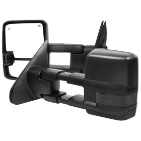 2007-2017 Toyota Tundra Black Power + Heated w/LED Signal Towing Mirrors  - RMX-TUN07G3GLEDHP-FS