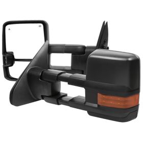 2007-2017 Toyota Tundra Black Power + Heated w/LED Signal Towing Mirrors  - RMX-TUN07G3LEDHP-FS