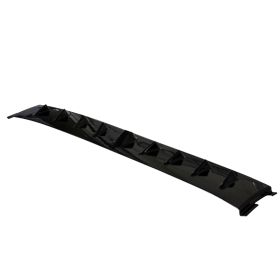 2003-2005 Mitsubishi Lancer EVO 8 Gloss Black Vortex Generator Roof Spoiler/Wing  - SPL-EVO04GB-ABS