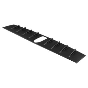 2015-2018 Subaru WRX Sedan Matte Black ABS Plastic Roof Spoiler/Wing  - SPL-WRX15BB-ABS