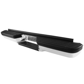 1988-2000 Chevrolet C10 Fleetside Chrome Rear Bumper Step  - SRB-C1088AFCR-FS