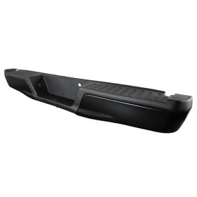 2015-2017 Ford F-150 Black Rear Bumper  - SRB-F15015BK-FS