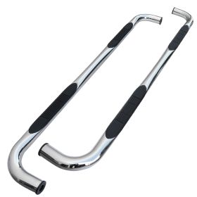2002-2013 Chevrolet Avalanche 1500 3" Side Step Bars  - SSB3-AVA0215S2-WB
