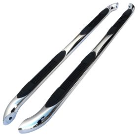 2012-2013 Honda CR-V Chrome 3" Round Side Step Bar  - SSB3-CRV12S2-WB