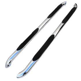 2011-2014 Jeep Grand Cherokee Chrome 3" Side Step Bar  - SSB3-GKEE11S2-WB