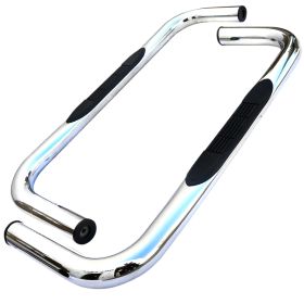 1994-2001 Dodge Ram 1500/2500/3500 Standard Cab Chrome 3" Round Side Step Bar  - SSB3-RAM94RCS2-WB