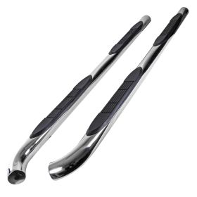 2016-2019 Jeep Renegade Chrome 3" Side Step Bar  - SSB3-RNG16S2-WB