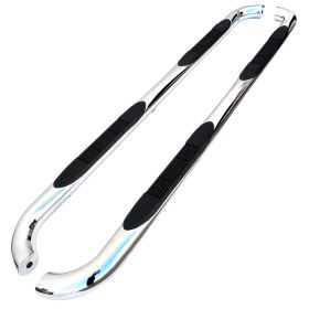 2004-2013 Nissan Titan King Cab Chrome 3" Round Side Step Bar  - SSB3-TIT04XCS2-WB