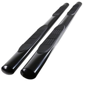 1999-2004 Ford F-150 Super Cab Black 4" Side Step Bars  - SSB4-F15099SCBK-WB
