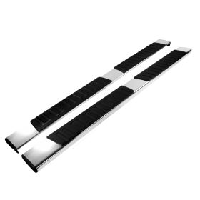 2001-2013 Chevrolet Silverado 1500 Crew Cab Chrome 5" Side Step Bar  - SSBOE-SIV01CC-HK
