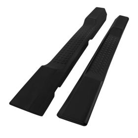 2007-2013 Jeep Wrangler Black Side Step Bar  - SSBOE-WRG072BK-HK
