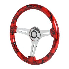 350mm Water TSF Wooden Steering Wheel - SW-1432-HSDKL