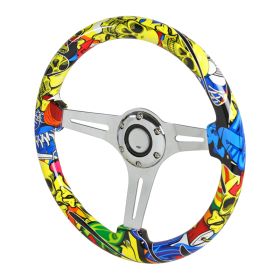 350mm Water TSF Wooden Steering Wheel - SW-941-TY