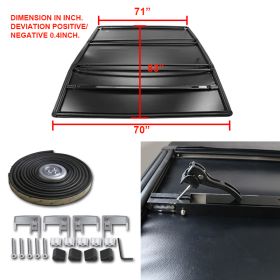 1999-2014 Ford F-250 SuperDuty 6.5 ft. Bed TriFold Tonneau Bed Cover  - TC3-F25099-65-MP