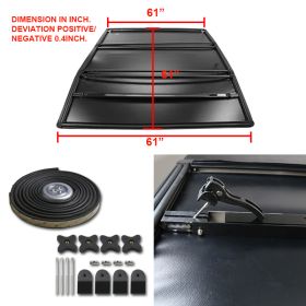 2014-2019 Nissan Frontier 5 ft. Bed TriFold Tonneau Bed Cover  - TC3-FRO14-5-MP