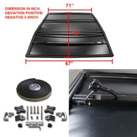 2002-2008 Dodge Ram 1500/2500/3500 6.4 ft. Bed TriFold Tonneau Bed Cover  - TC3-RAM02-65-MP