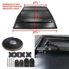 2002-2018 Dodge Ram 1500/2500/3500 8 ft. Long Bed TriFold Tonneau Bed Cover  - TC3-RAM02-8-MP