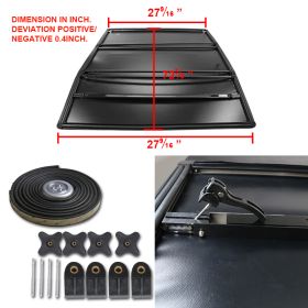 2004-2007 Chevrolet Silverado 1500 5.8 ft. Bed TriFold Tonneau Bed Cover  - TC3-SIV04-58-MP
