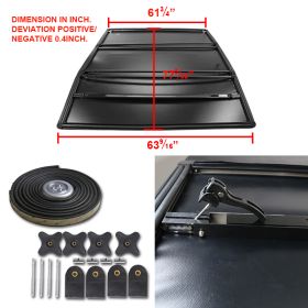2014-2017 Chevrolet Silverado 1500 2WD 6.5 ft. Bed Tonneau Bed Cover  - TC3-SIV14-65-MP