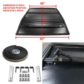 2005-2014 Toyota Tacoma 5 ft. Bed TriFold Tonneau Bed Cover  - TC3-TAC05-5-MP