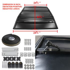 2016-2017 Toyota Tacoma Pre-Runner Double Cab TriFold Tonneau Bed Cover  - TC3-TAC16-5-MP