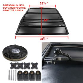 1989-2004 Toyota Tacoma 6 ft. Bed TriFold Tonneau Bed Cover  - TC3-TAC95-6-MP