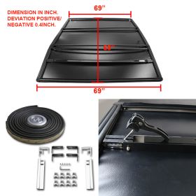 2004-2015 Nissan Titan 5.7 ft. Bed TriFold Tonneau Bed Cover  - TC3-TIT04-55-MP