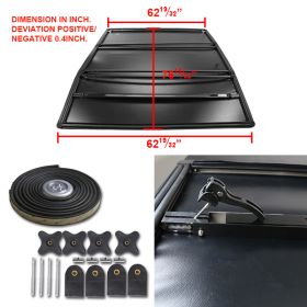 2014-2017 Toyota Tundra SR5 CrewMax Cab 6.5 ft. Bed Tonneau Bed Cover  - TC3-TUN14-65-MP