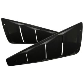 2005-2009 Ford Mustang Quarter Window Louvers/Covers  - WLUQ-MST05A
