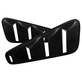 2005-2009 Ford Mustang Quarter Window Louvers/Covers  - WLUQ-MST05B